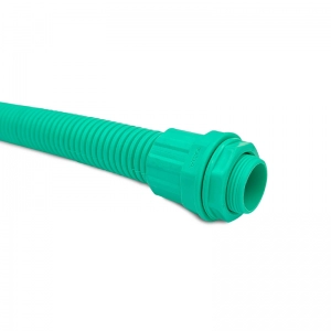 Coraza Para Uso Eléctrico ISYFLEX 35mm Cerrada Verde