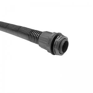 Coraza Nylon Con retardante A La Llama Abierta 25mm 25m Gris