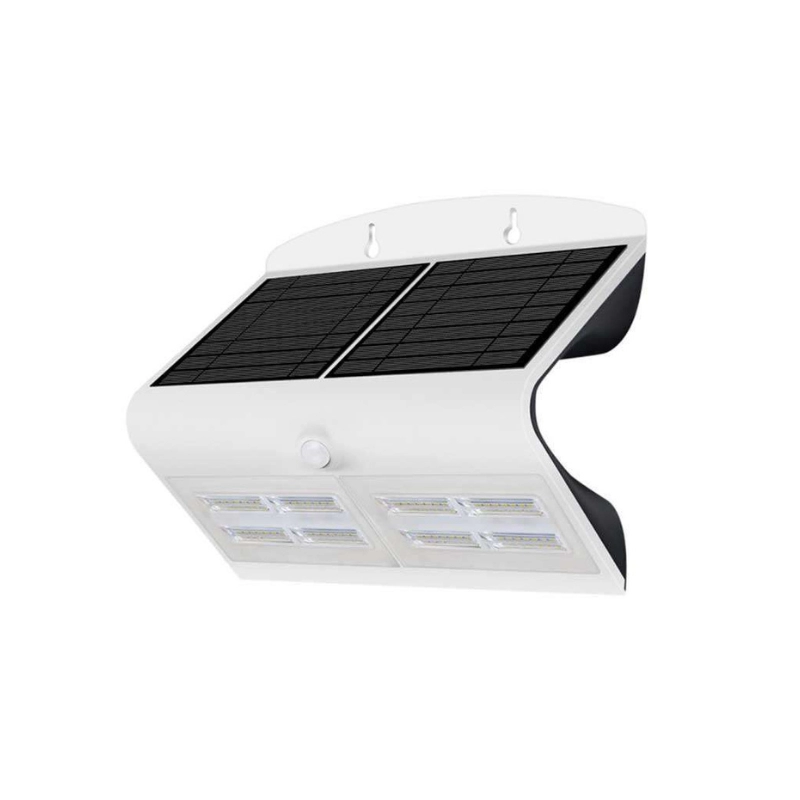 Aplique Led Solar Con Sensor 6.8W 6500K ILUMAX