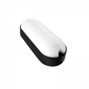 Tortuga Led Ovalada Con Marco Negro 12W Luz Blanca ILUMAX