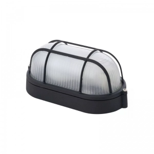 Aplique Tortuga Con Marco Negro 9W Base E27 ILUMAX