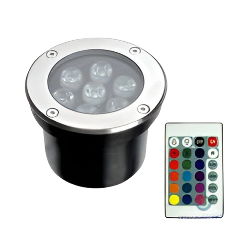 Bala LED De Piso 7W RGB ILUMAX