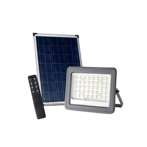 Reflector Solar Con Sensor y Control Remoto 200W Luz Blanca ILUMAX