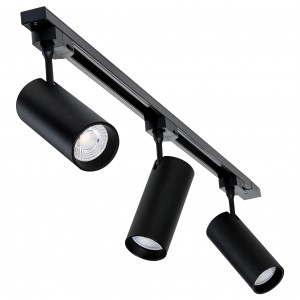 Track Light LED 3X9W Negro