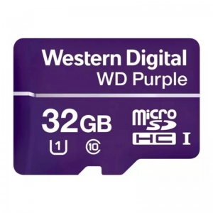 Microsd Wd Purple Clase 10 32Gb Para Videovigilancia