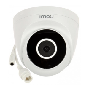 Cámara Ip Domo Turret Metálica 4Mp 30Fps Lente Fijo 2.8Mm Rj 45 Wifi 1/2.8