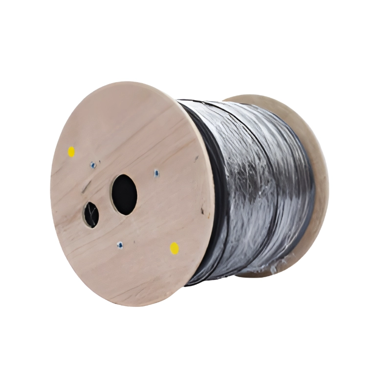 Cable Fibra Drop 2 Hilos Con Mensajero - * 1Km (Uso Exterior - Lszh)