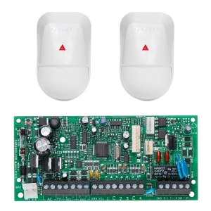 Kit Central De Alarma De 4x2 Zonas Expandible A 32 Zonas