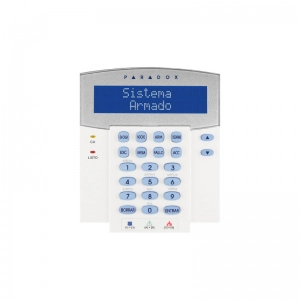 Teclado LCD De 32 Caracteres Para Centrales Evo Con Lector De Tarjeta Incorporado