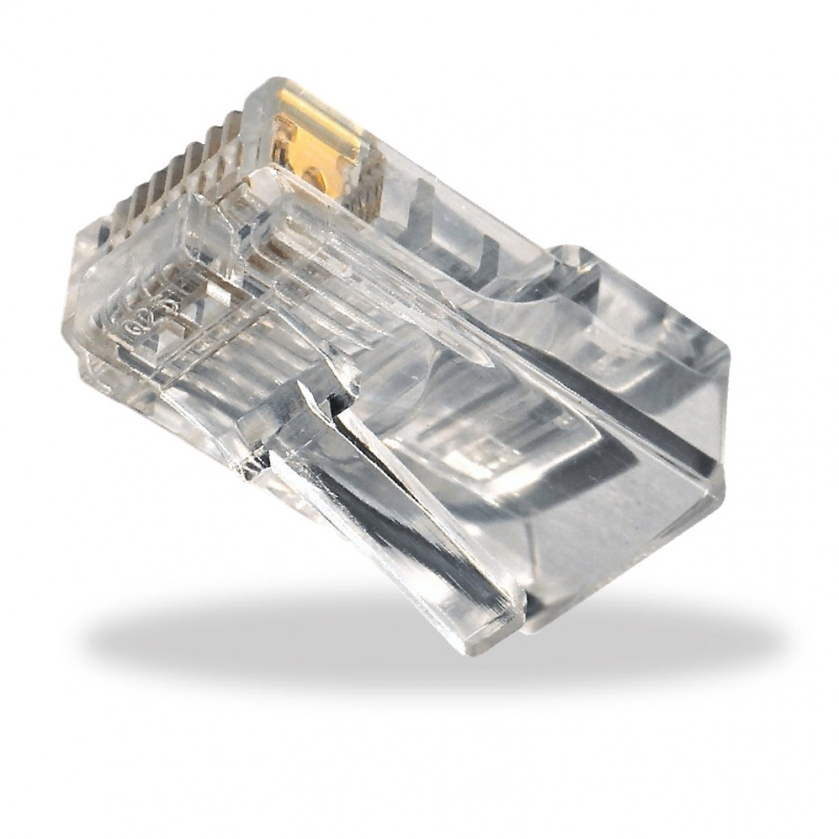 Conector Plug Rj 45 - Categoría 6 (Plástico)