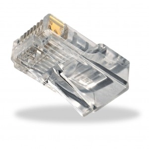 Conector Plug Rj 45 - Categoría 6 (Plástico)