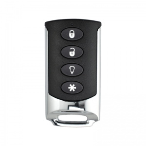 Control Remoto Cromado De 4 Botones Interlogix