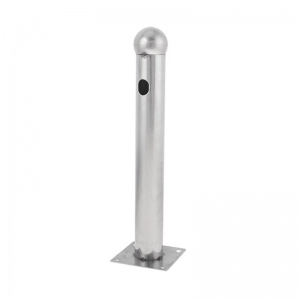 Soporte De Acero Inoxidable Tipo T De 30 Cm Para Barreras Perimetrales Serie Abt De 2 Haces