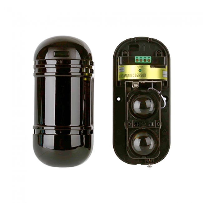 Barrera Perimetral De 2 Haces IR Alcance 100m