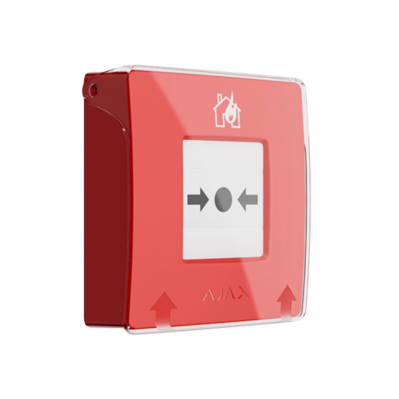 Estación Manual Tipo Pulsador Inalámbrico Para Actilar La Alarma De Incendio / Incluye Protector