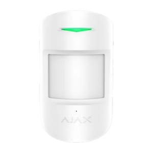 Sensor De Rotura De Cristal Y Movimiento Inalámbrico Color Blanco Combiprotect