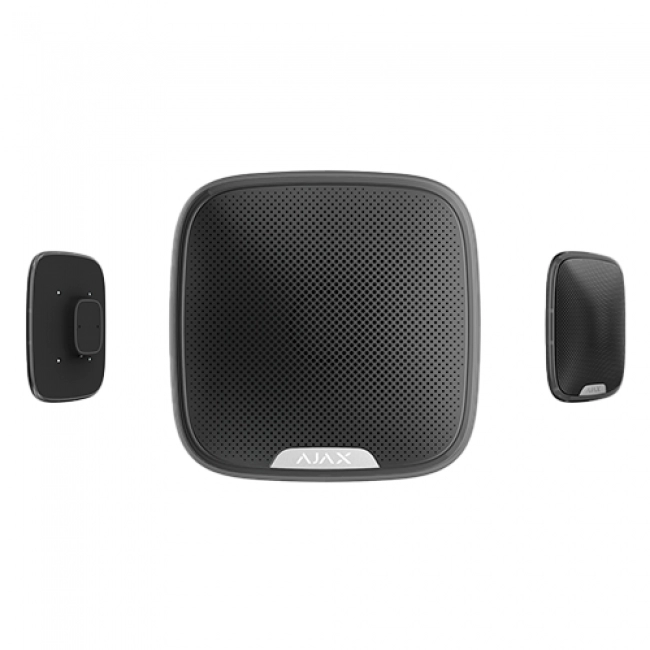 Streetsiren Sirena Inalámbrica Para Exteriores Negro