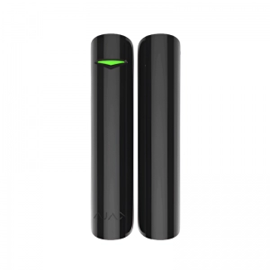 Contacto Magnético De Apertura Con Sensor De Vibración E Inclinación Ajax (9Na) Color Negro Doorprotect Plus