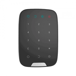 Keypad Teclado Táctil Inalámbrico Ajax (9Na) Color Negro