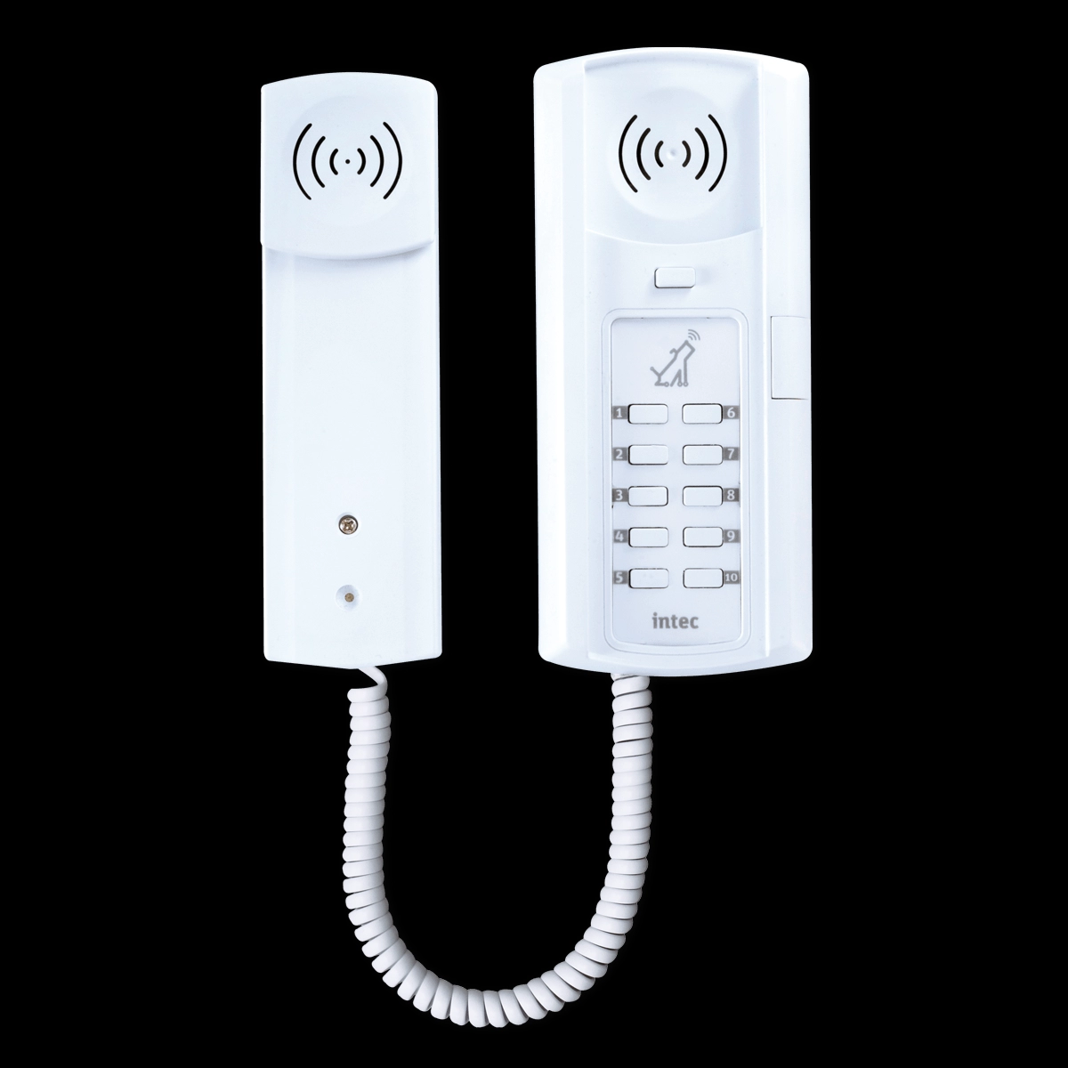 Teléfono De Pared De 10 Botones Con Oscilador Integrado