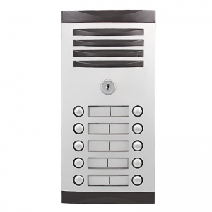 Frente De 10 Botones Para Edificio