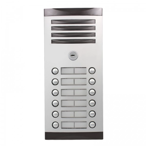 Frente De 12 Botones Para Edificio