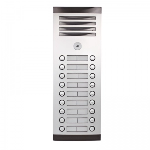 Frente De 18 Botones Para Edificio