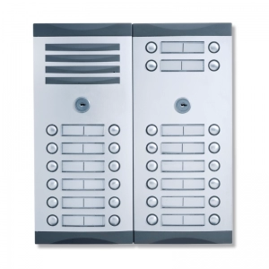 Frente De 28 Botones Para Edificio