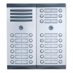 Frente De 30 Botones Para Edificio