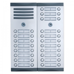 Frente De 38 Botones Para Edificio