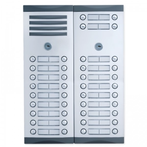 Frente De 40 Botones Para Edificio