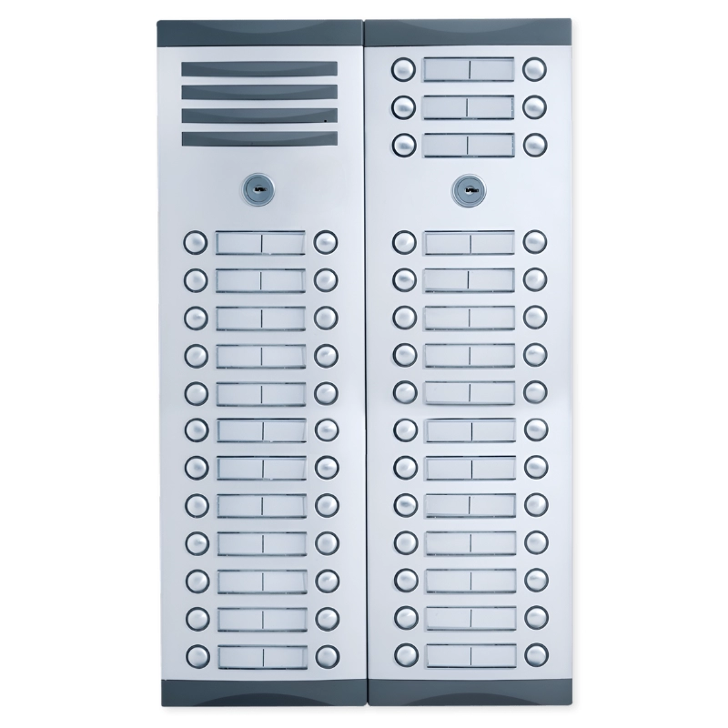 Frente De 54 Botones Para Edificio