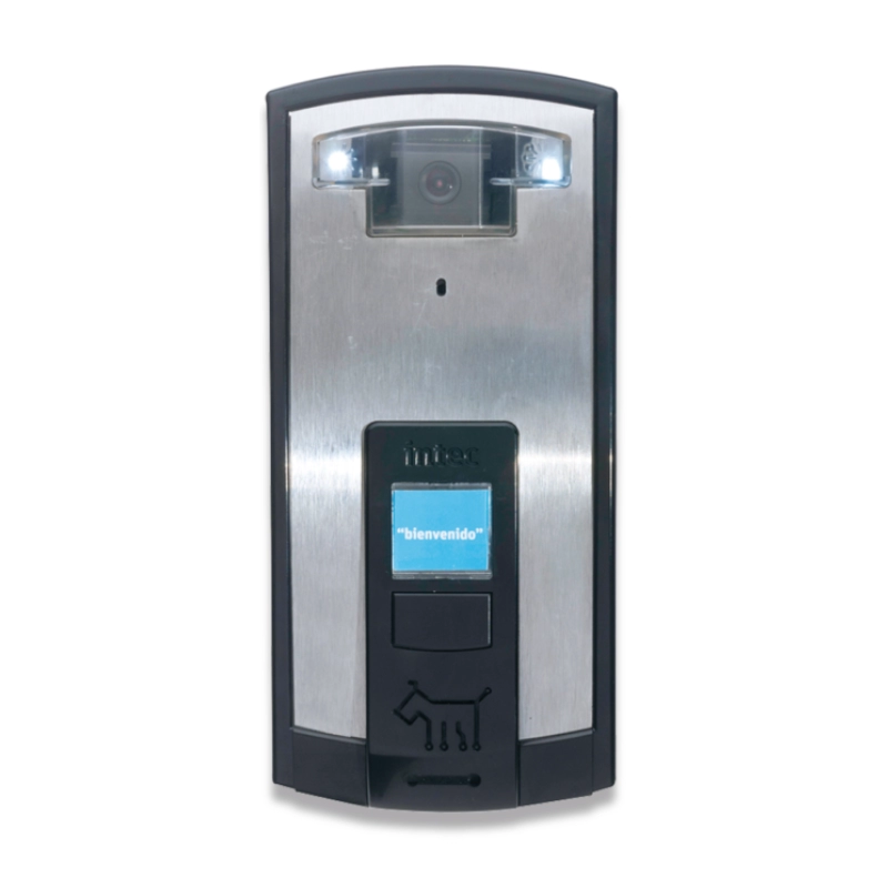 Telecámara A Color De Empotrar Con Placa De Acero Inoxidable