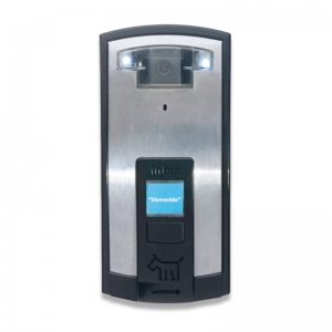 Telecámara A Color De Empotrar Con Placa De Acero Inoxidable