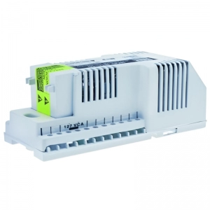 Fuente con llamada electrónica