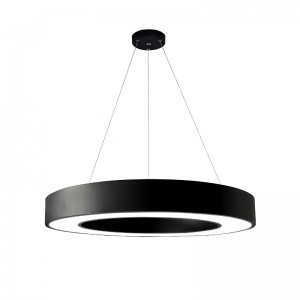 Luminaria Aro 40W 4100k Negro