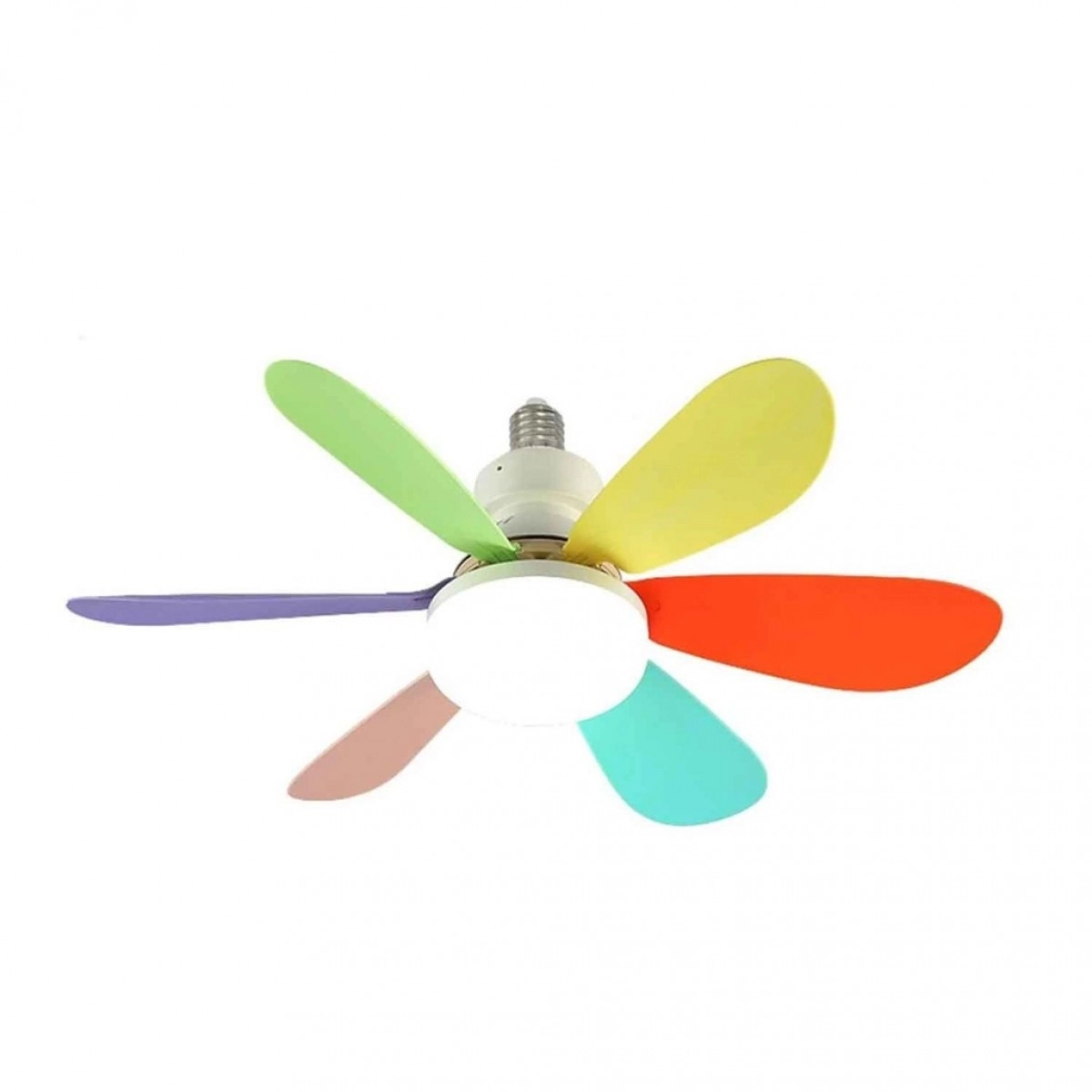 Panel Led Con Mini Ventilador Multicolor