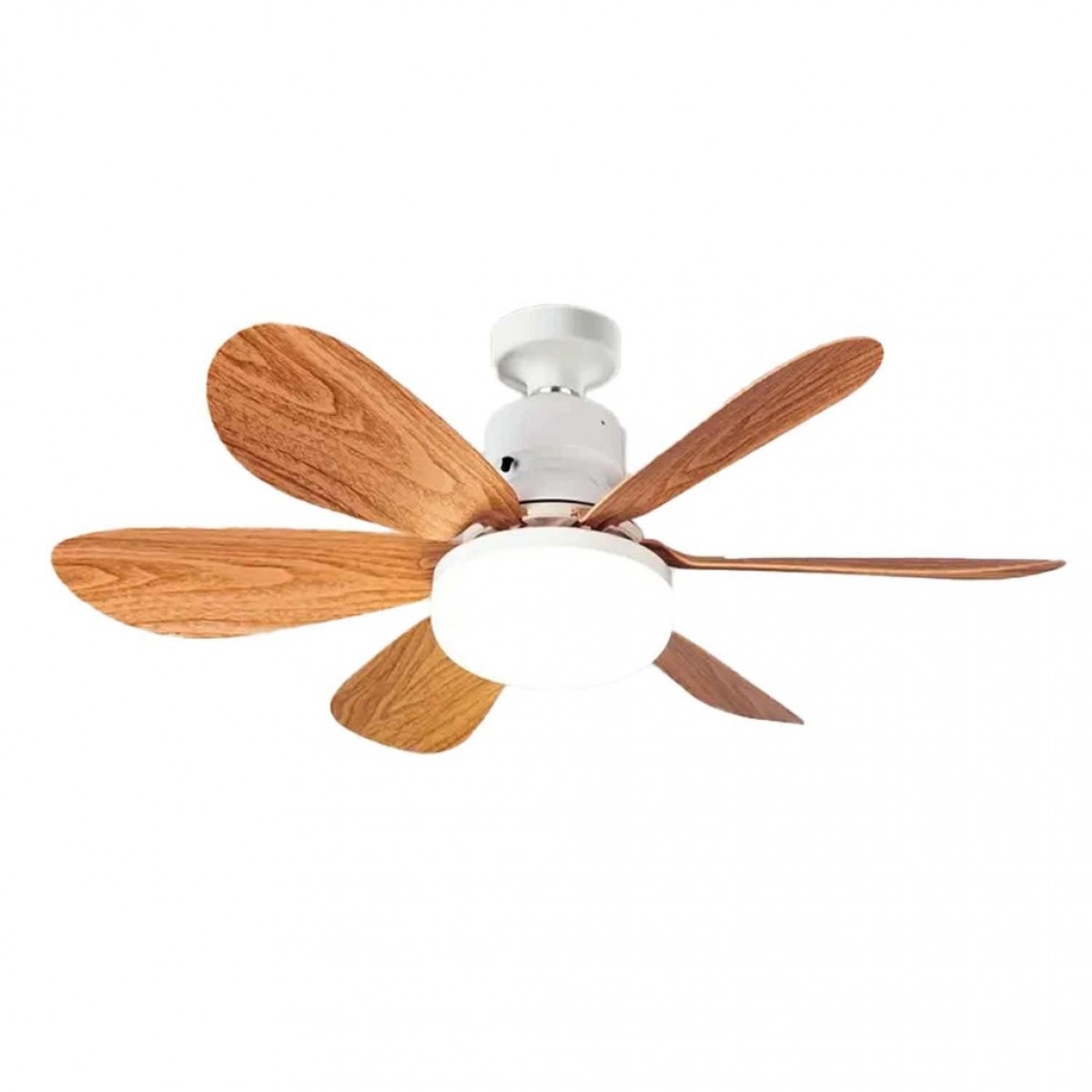 Panel Led Con Mini Ventilador Cafe