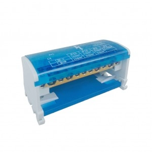 Conector De Distribución En Riel 2x7