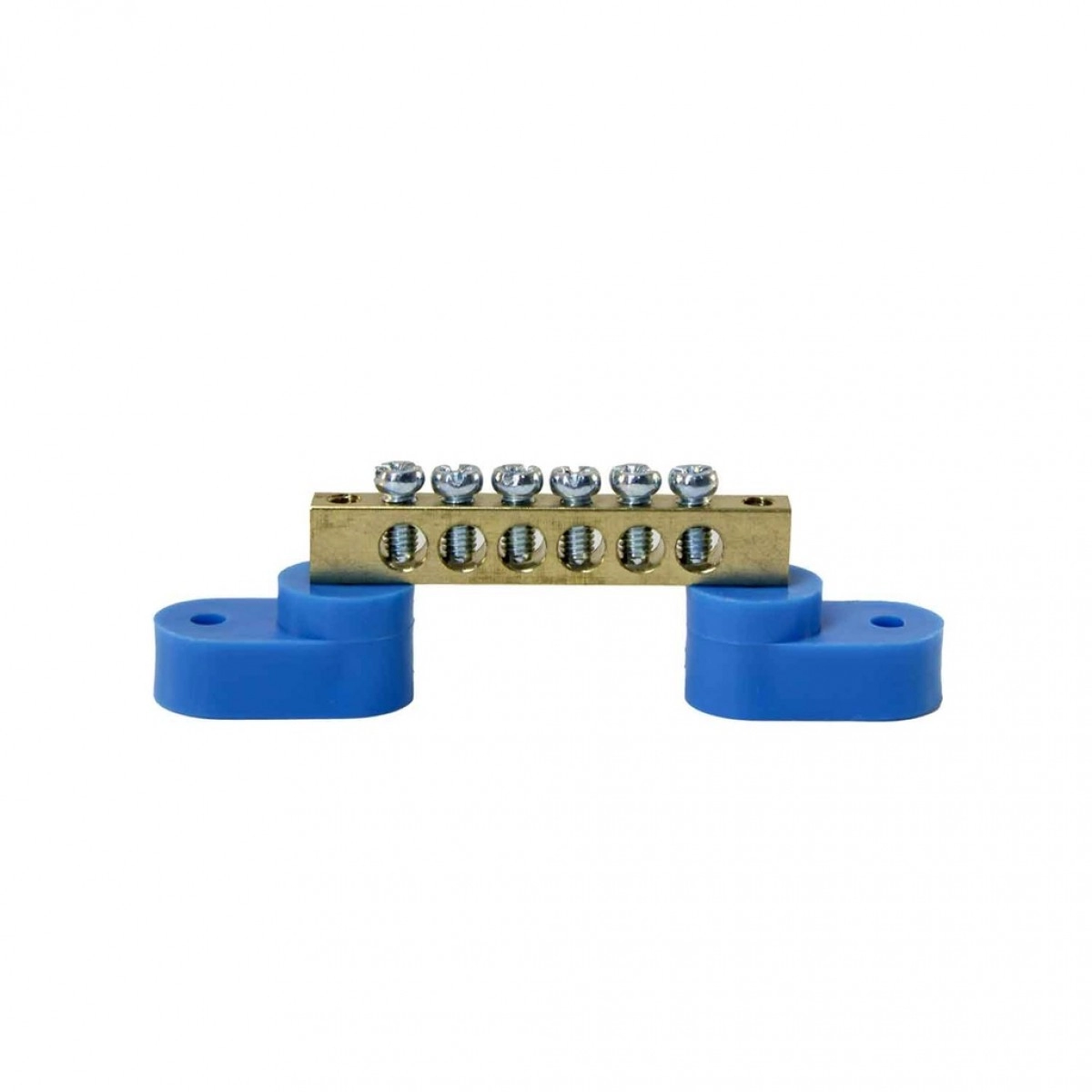 Barras De Conexión Cobre Con Base 6p