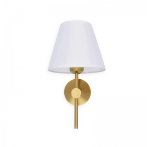 Aplique E27 Dorado Campana Opalizado Ecolite