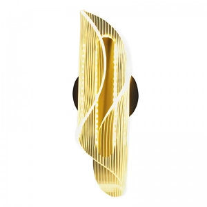 Aplique Led 37Cms 18W Negro 3000K Ecolite