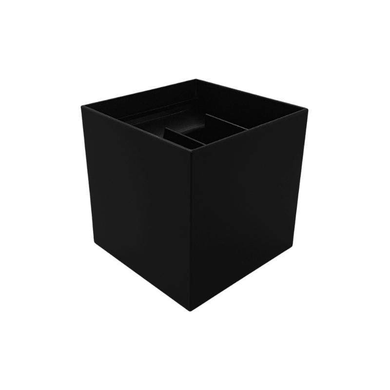 Aplique Led Ecobox Negro 6W 3000K Ecolite