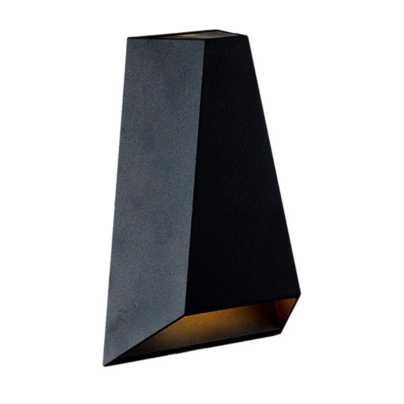 Aplique Led Ecocube 9W 3000K Negro Ecolite