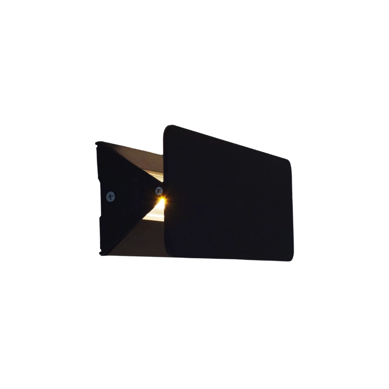 Aplique Led Led 6W 3000K Negro Ecolite