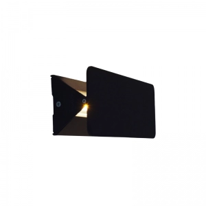 Aplique Led Led 6W 3000K Negro Ecolite