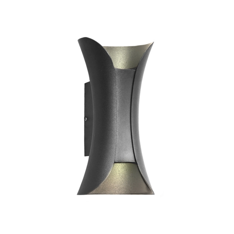 Aplique Led Olympic 6W 3000K Negro Ecolite