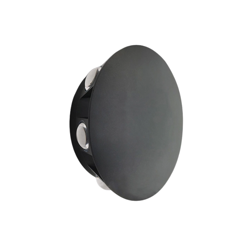 Aplique Led Peekyd6 6W 3000K Negro Ecolite