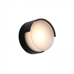 Aplique Led Rhino 6W 3000K Negro Ecolite