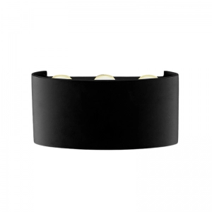 Aplique Led Wall-Ex6 6X1W 3000K Negro Ecolite